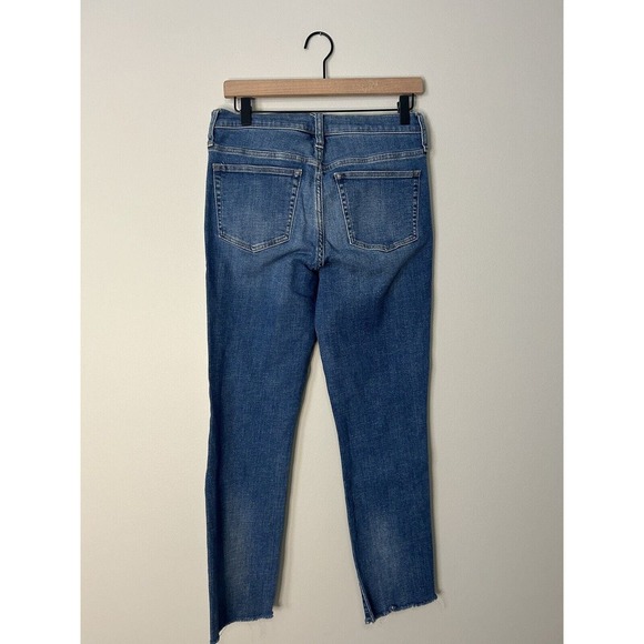 J Crew Women's 9" Vintage Straight Mid Rise Denim Jeans SZ 27 #AV708 - Picture 3 of 5